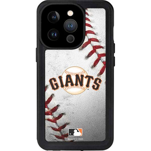 MLB San Francisco Giants Game Ball iPhone 15 Pro Waterproof Case